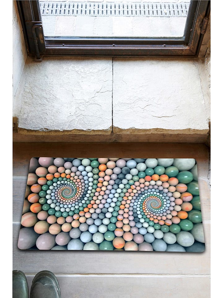 Mioli Wycieraczka "Ruban" ze wzorem rozmiar: 40x60 cm