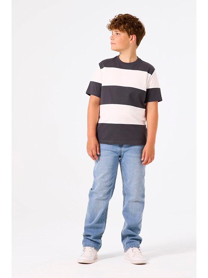 Garcia Koszulka w kolorze antracytowym rozmiar: 140/146