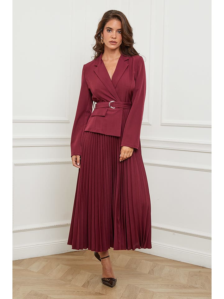 L'armoire de Suzette Sukienka w kolorze bordowym rozmiar: 38/40