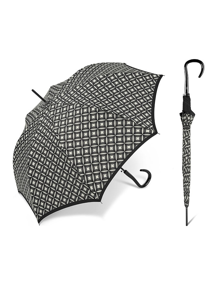 happy rain Parasol w kolorze czarnym - Ø 100 cm rozmiar: onesize