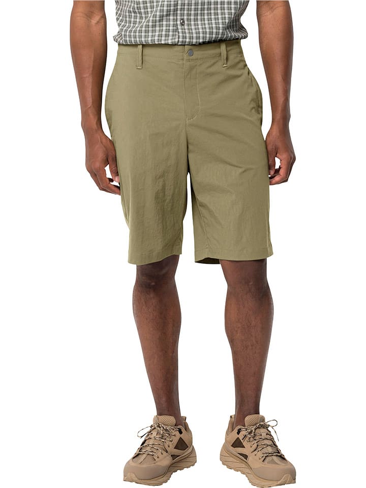 Jack Wolfskin Szorty "Desert" w kolorze beżowym rozmiar: 46