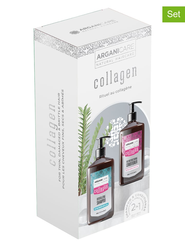 Argani Care 2-częściowy zestaw do włosów "Duo Box - Collagen" rozmiar: onesize