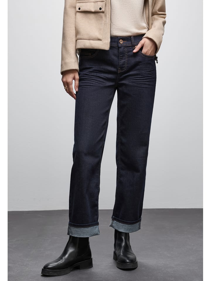 Cecil Dżinsy - Regular fit - w kolorze granatowym rozmiar: W27/L28