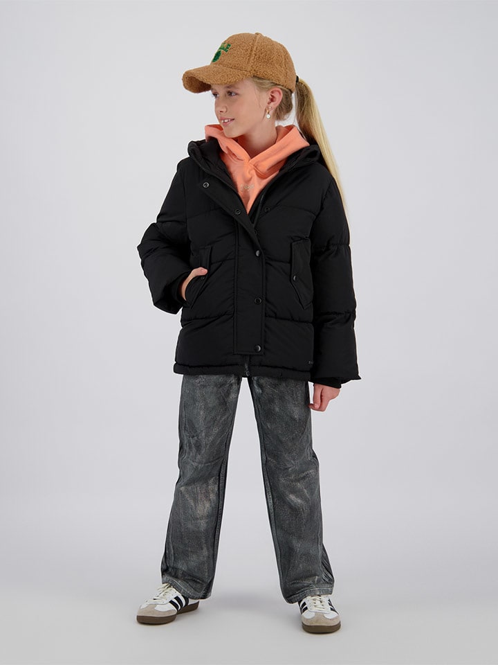 Vingino Kurtka pikowana "Tossa" w kolorze czarnym rozmiar: 164