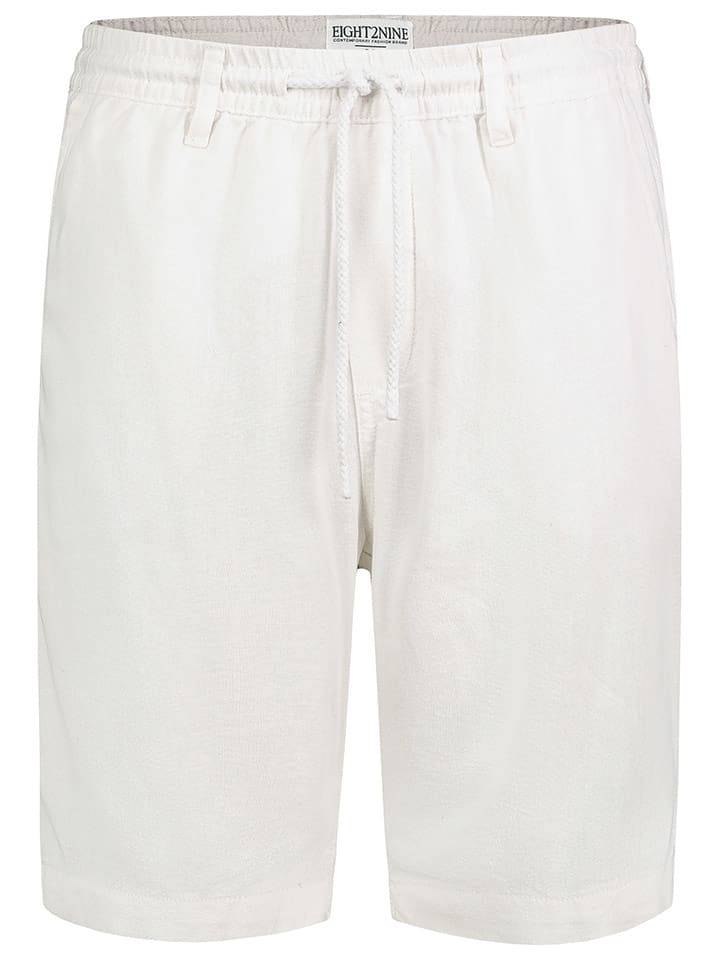 Eight2Nine Szorty w kolorze białym rozmiar: W38