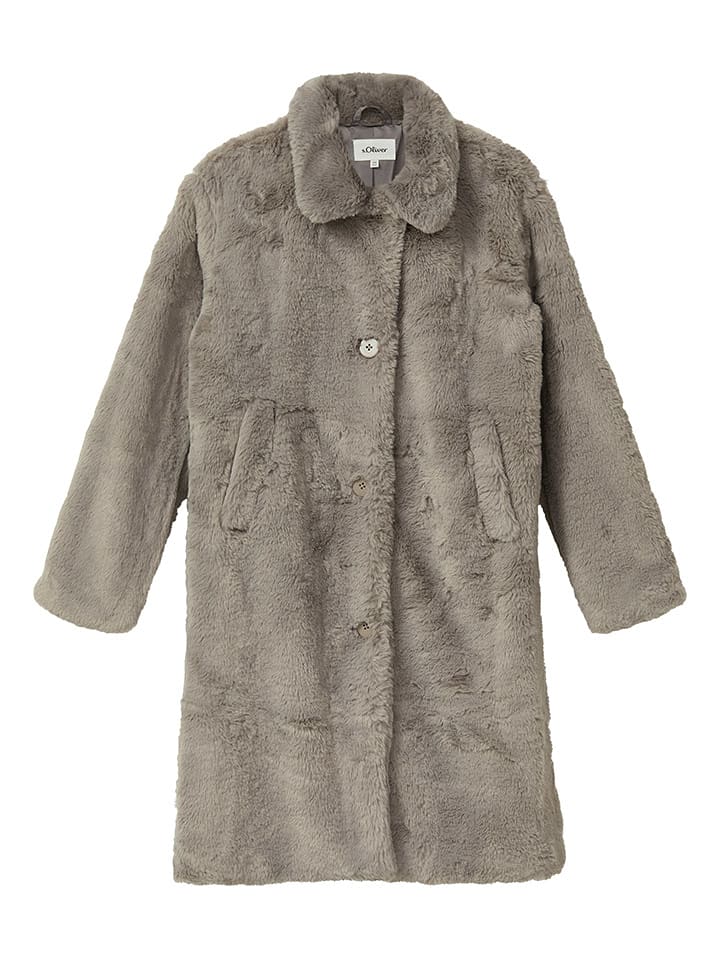 s.Oliver Płaszcz przejściowy w kolorze szarym rozmiar: 170/176