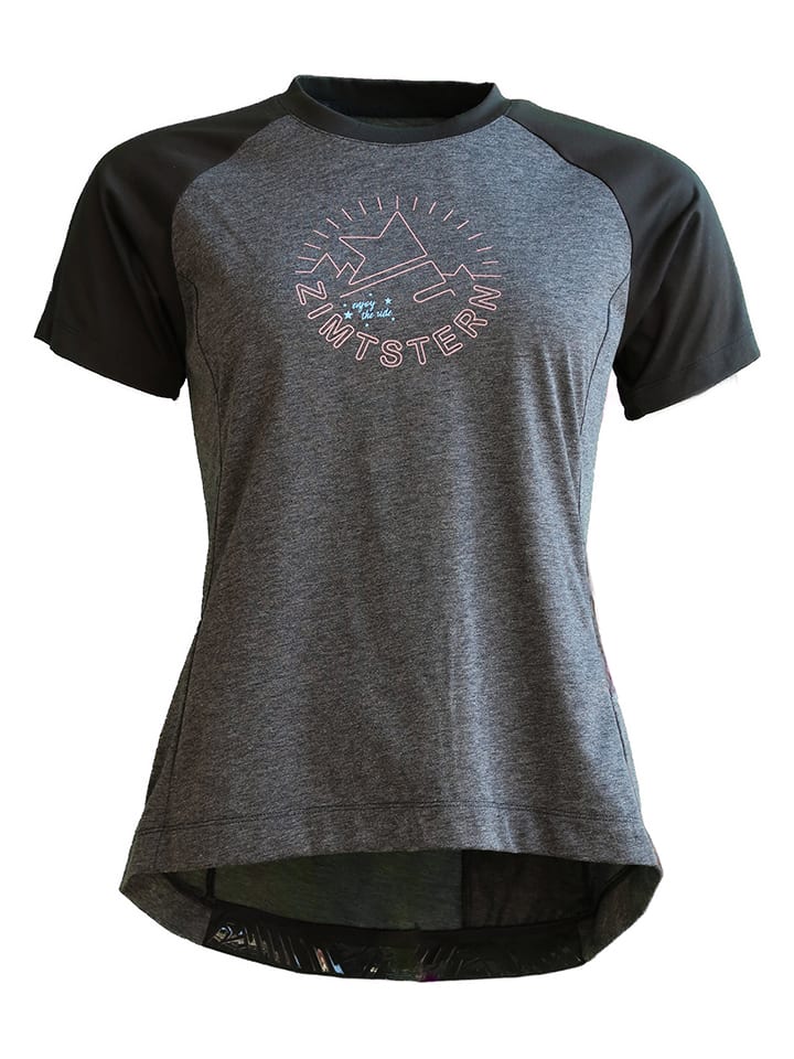 Zimtstern Koszulka kolarska "Pure Flowz" w kolorze szarym rozmiar: XS
