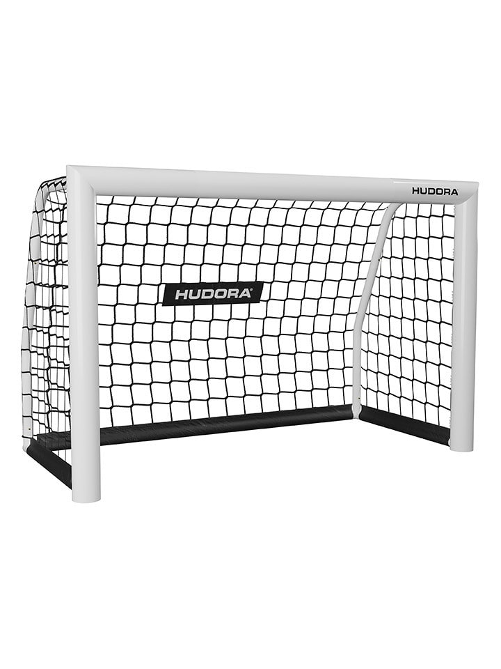 Hudora Bramka "Advanced 120" w kolorze białym do piłki nożnej - 4+ rozmiar: onesize