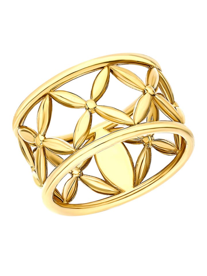 DI GIORGIO Pozłacany pierścionek rozmiar: 60