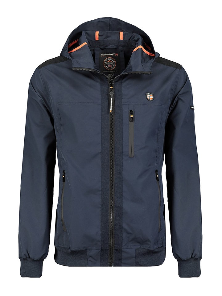 Geographical Norway Kurtka przejściowa "Bacary" w kolorze granatowym rozmiar: L