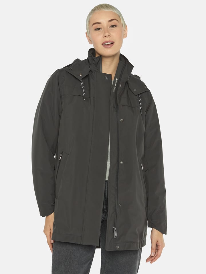 Fuchs Schmitt Płaszcz przejściowy w kolorze czarnym rozmiar: 38