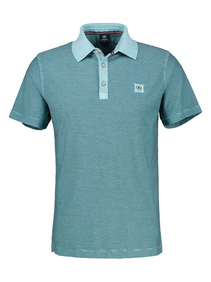 Lerros Koszulka polo w kolorze błękitnym rozmiar: M