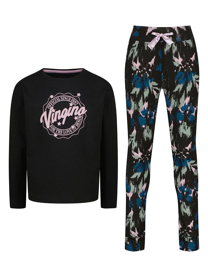 Vingino Piżama w kolorze czarnym rozmiar: 158/164