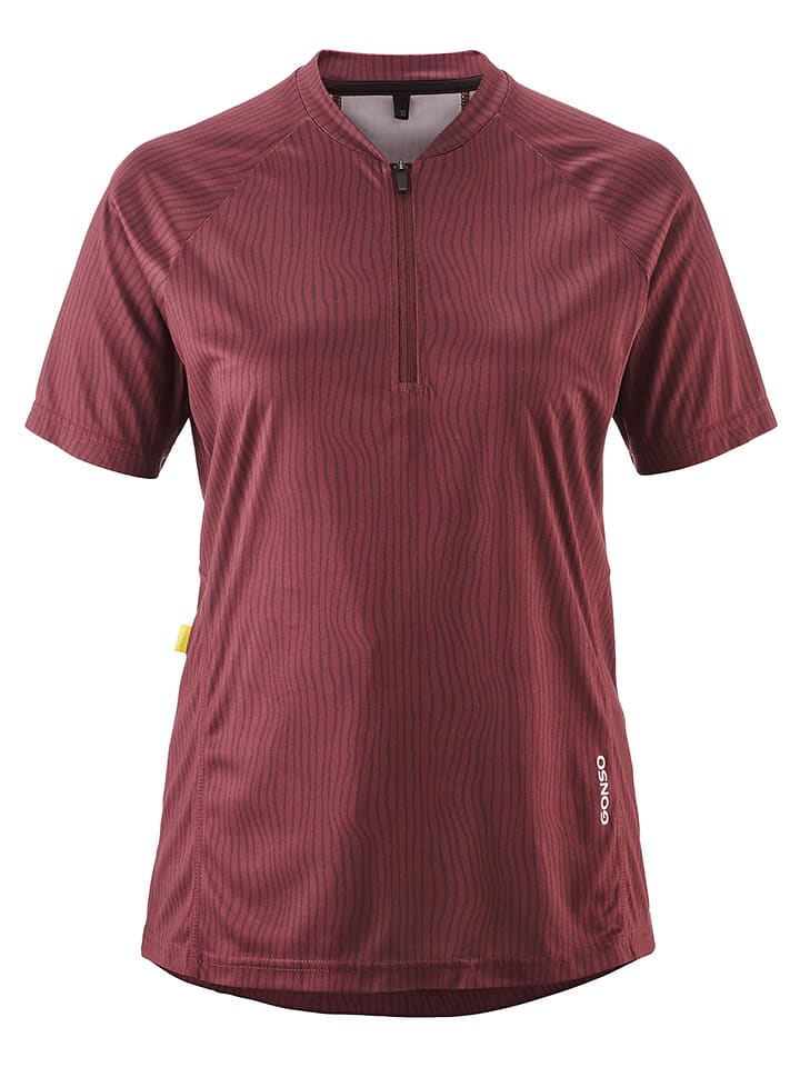 Gonso Koszulka kolarska w kolorze bordowym rozmiar: 36