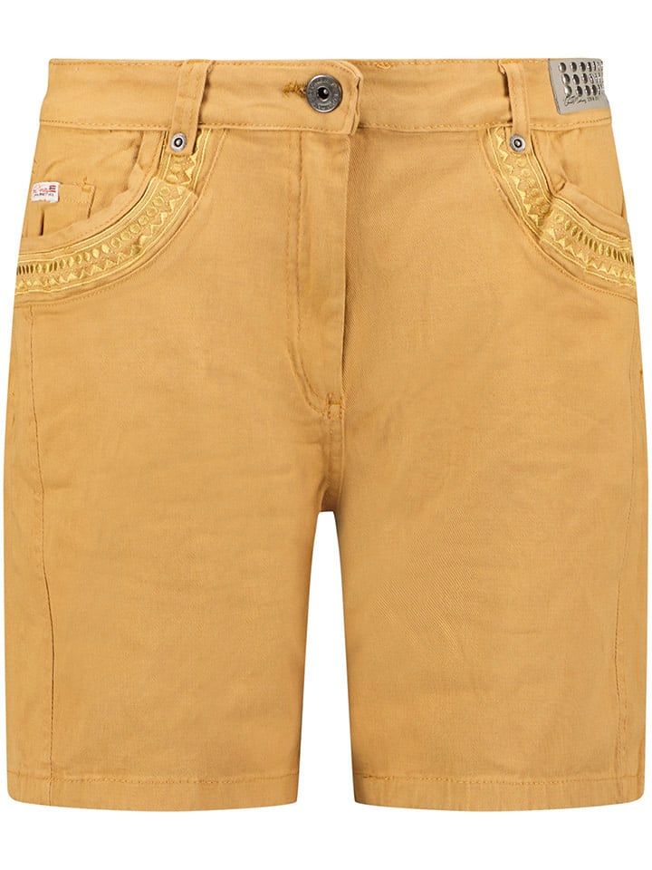 Geographical Norway Szorty "Primael" w kolorze beżowym rozmiar: L