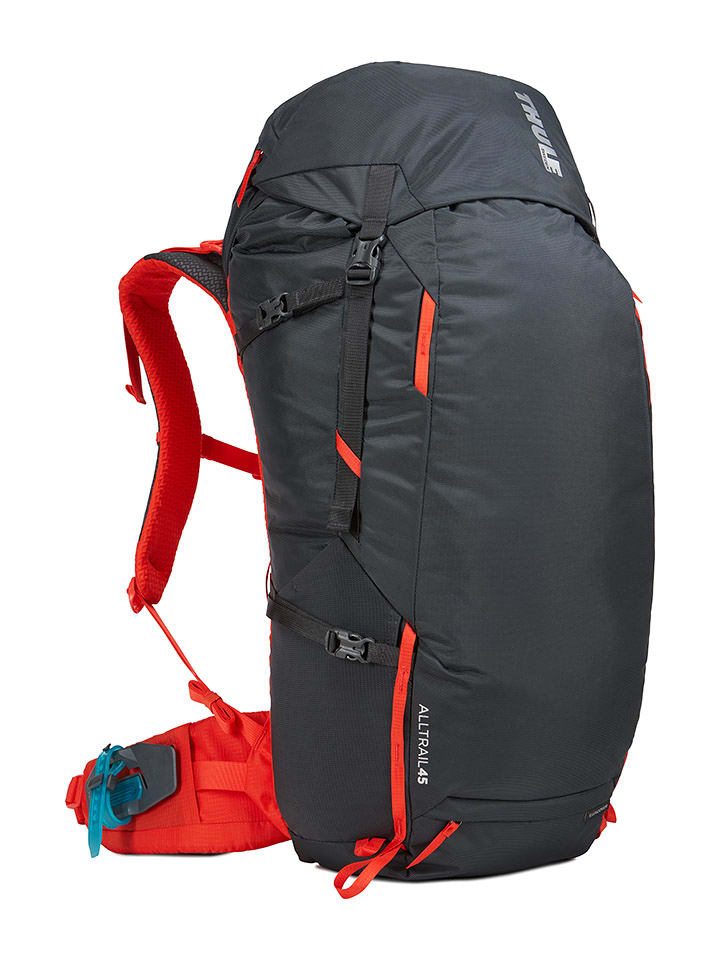Thule Plecak turystyczny "All Trail" w kolorze czerwono-antracytowym - 36 x 70 x 30 cm rozmiar: onesize