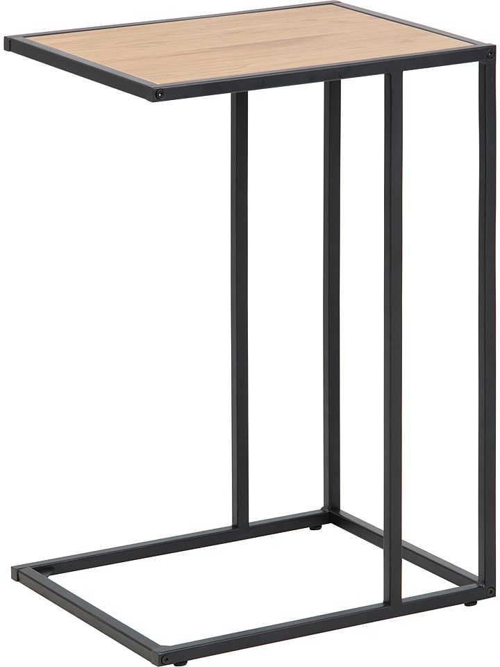 Actona Stolik w kolorze czarno-brązowym - 43 x 63 x 35 cm rozmiar: onesize