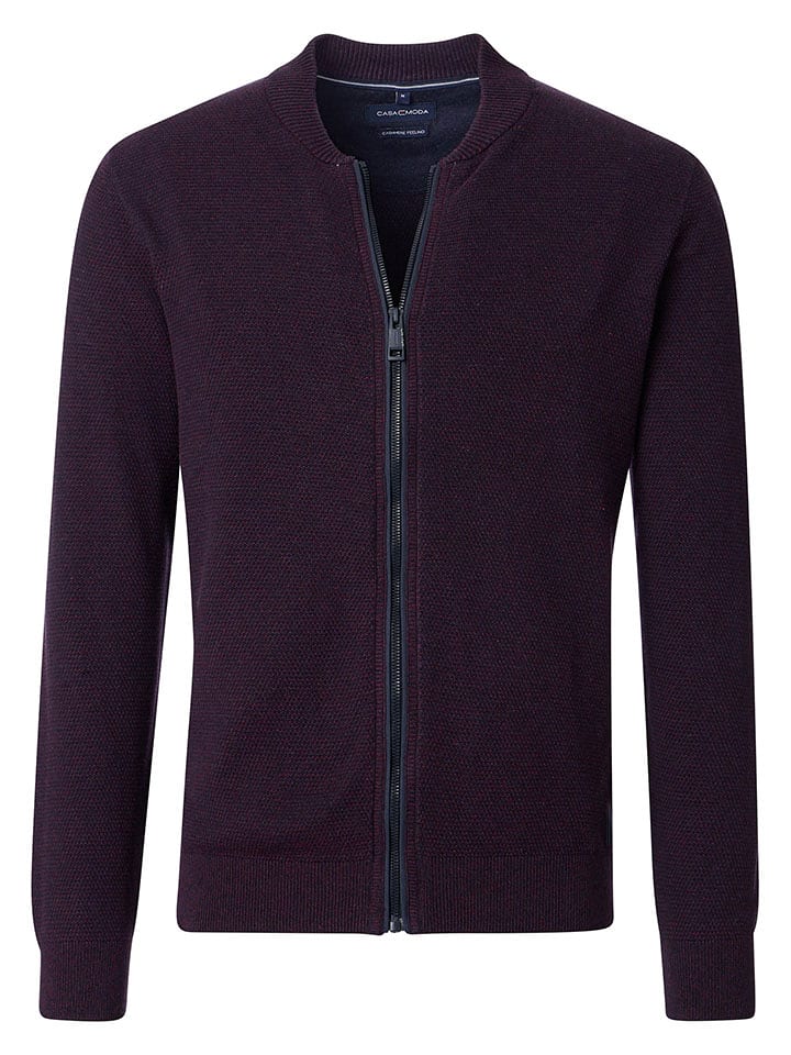 CASAMODA Kardigan w kolorze fioletowym rozmiar: XL