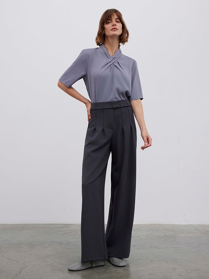 BGN Spodnie w kolorze antracytowym rozmiar: 34