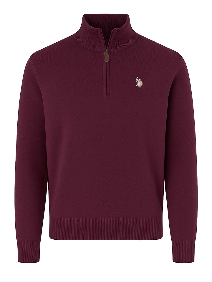 U.S. Polo Assn. Sweter w kolorze fioletowym rozmiar: XXL