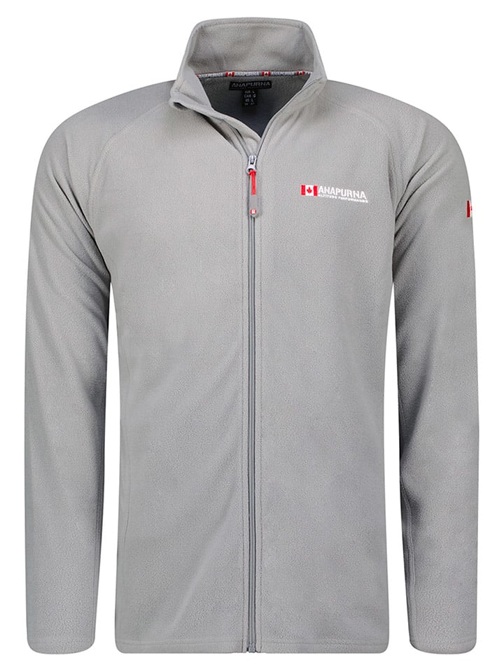 ANAPURNA Kurtka polarowa "Tonneau" w kolorze jasnoszarym rozmiar: XL
