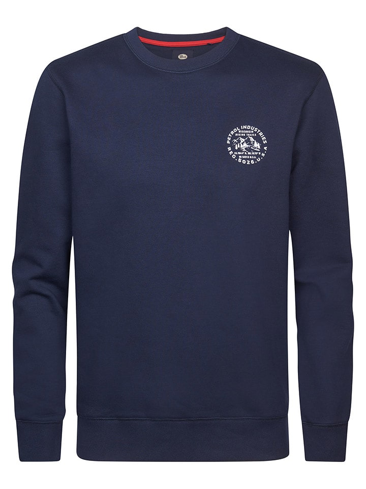 Petrol Industries Bluza w kolorze granatowym rozmiar: XL