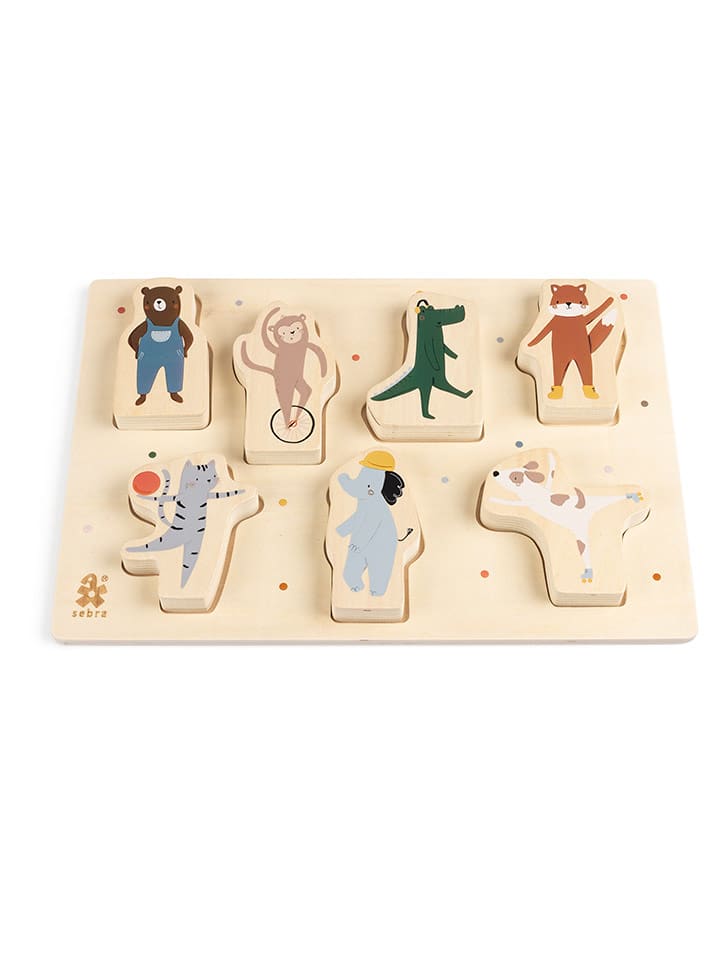 Sebra Układanka "Toes & Builders" - 12 m+ rozmiar: onesize