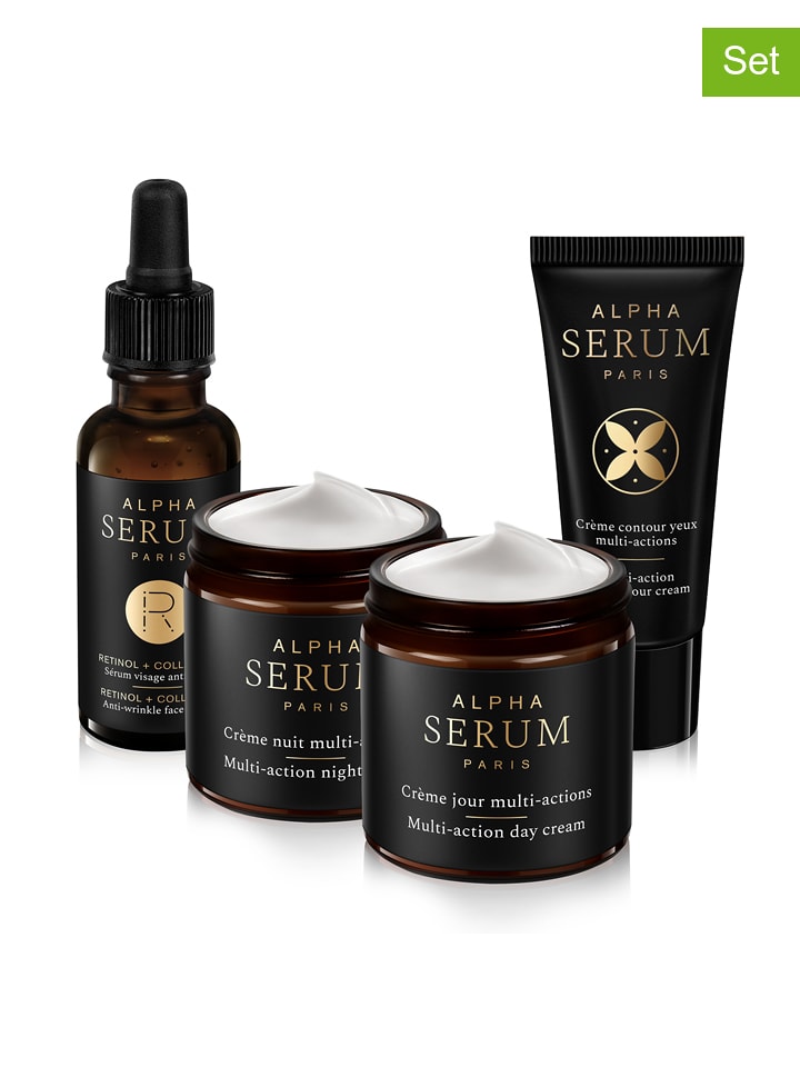 Alphasérum 4-częściowy zestaw do pielęgnacji twarzy rozmiar: onesize