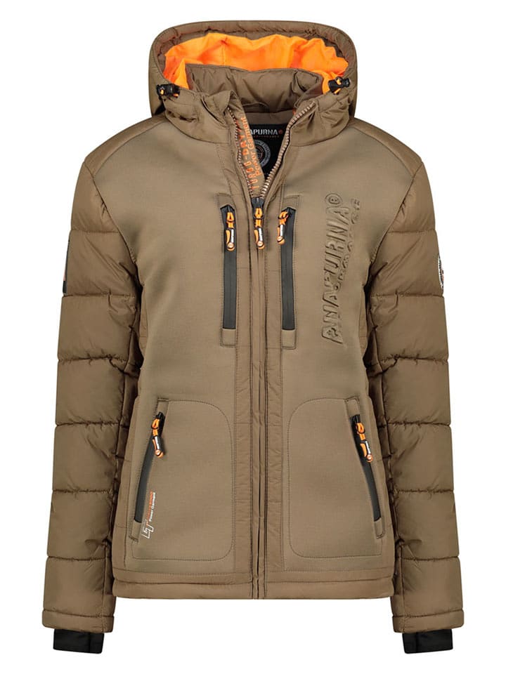 ANAPURNA Kurtka zimowa "Beachana" w kolorze jasnobrązowym rozmiar: M