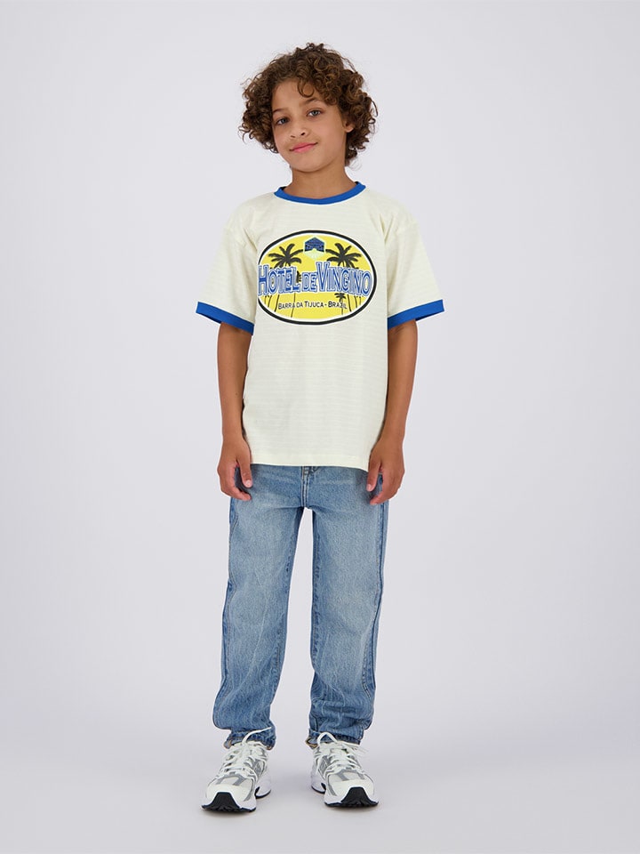 Vingino Koszulka w kolorze kremowym rozmiar: 152