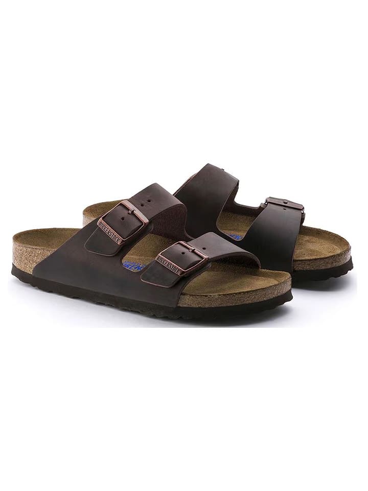 Birkenstock Klapki "Arizona" w kolorze brązowym rozmiar: 38
