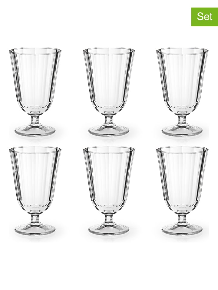 Trendy Kitchen by EXCÉLSA Szklanki (6 szt.) "Victoria" - 250 ml rozmiar: onesize