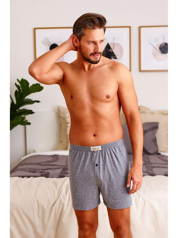 Doctor Nap Bokserki w kolorze szarym rozmiar: 3XL