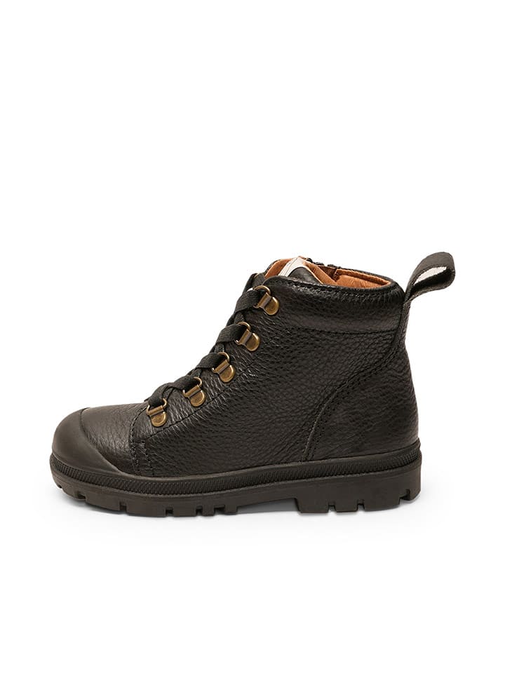 bisgaard Skórzane botki "Lesley" w kolorze czarnym rozmiar: 31