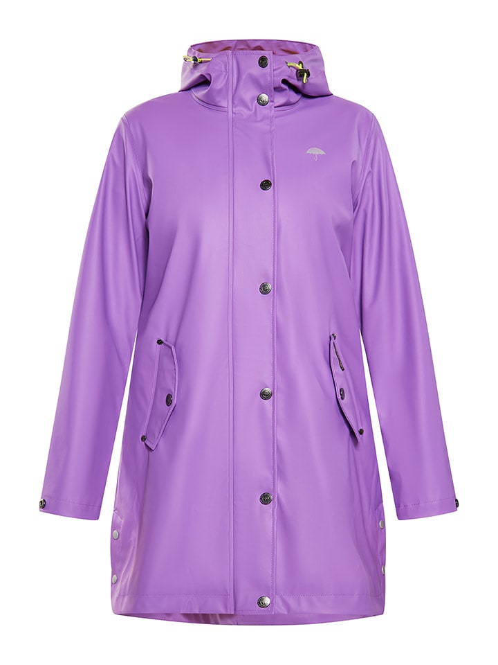 Schmuddelwedda Płaszcz przeciwdeszczowy w kolorze fioletowym rozmiar: XS