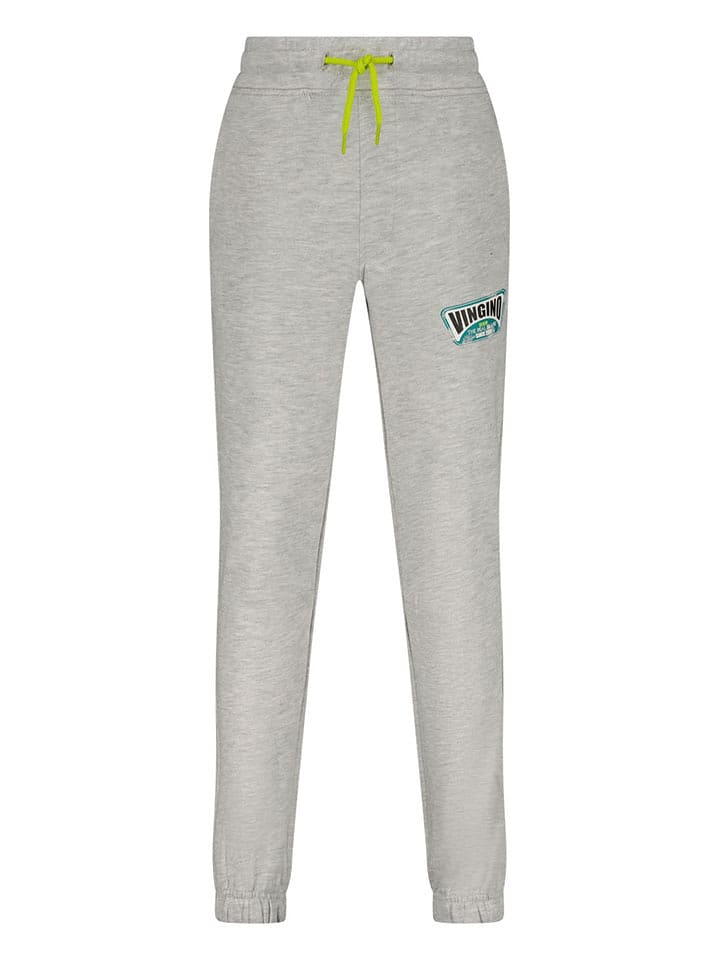 Vingino Spodnie dresowe "Sasto" w kolorze jasnoszarym rozmiar: 176