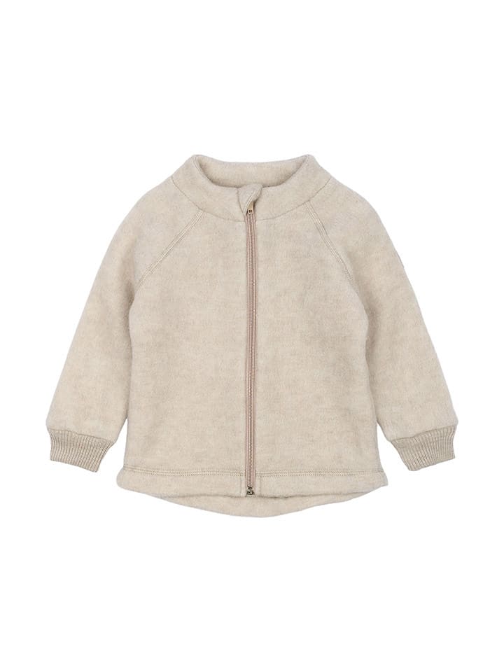 mikk-line Wełniana kurtka w kolorze beżowym rozmiar: 80