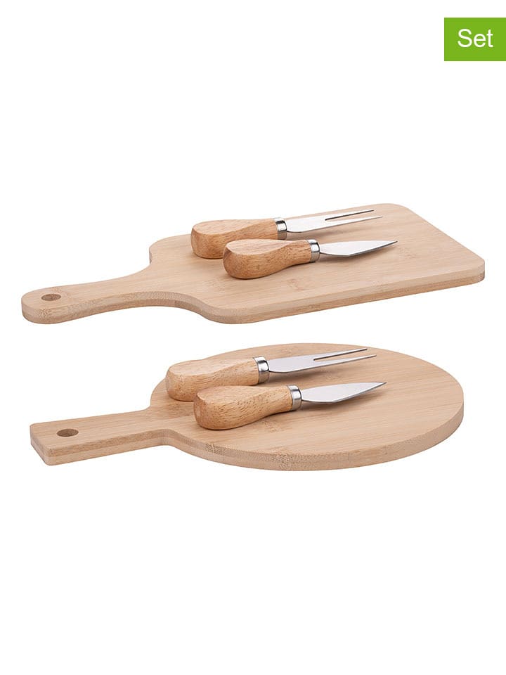 Alpina 3-częściowy zestaw w kolorze jasnobrązowym do sera (produkt niespodzianka) rozmiar: onesize