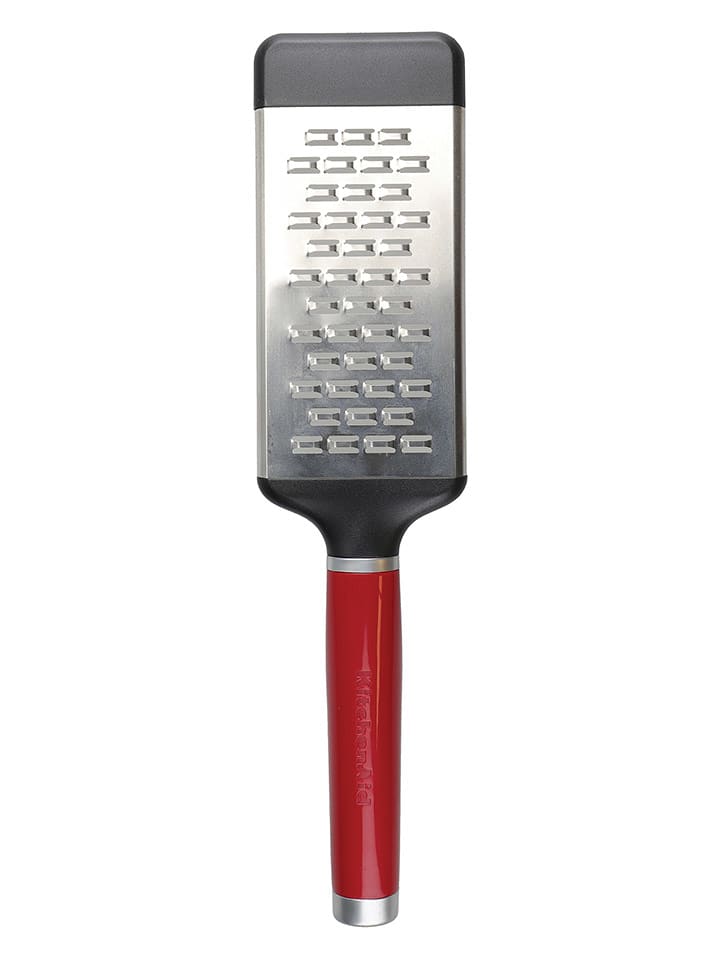 KitchenAid Tarka w kolorze srebrno-czerwonym do sera - dł. 29,5 cm rozmiar: onesize