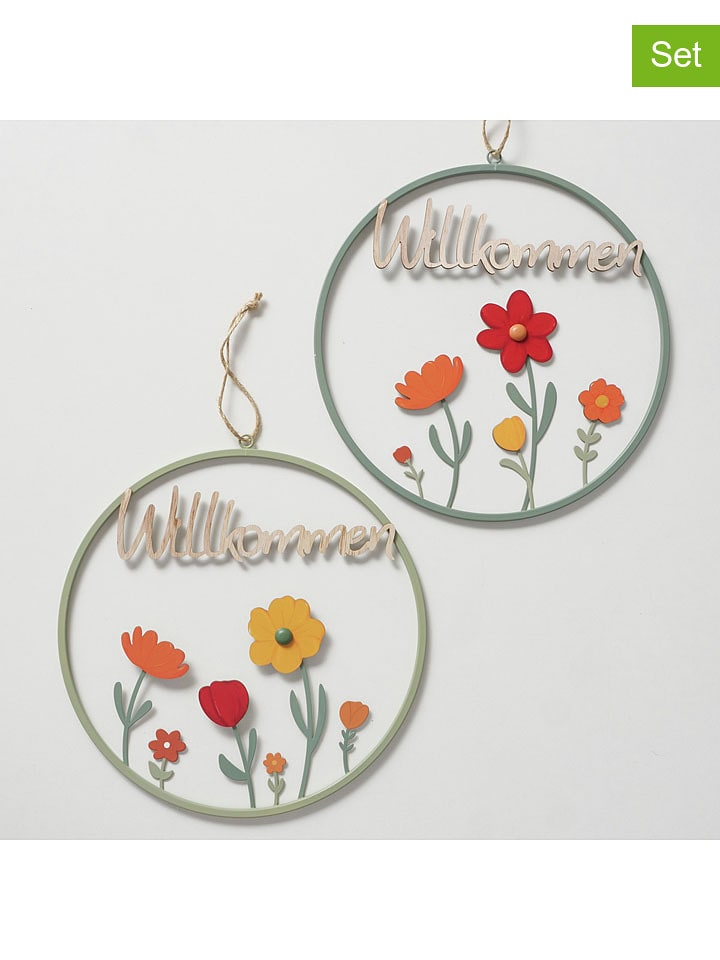 Boltze Zawieszki (2 szt.) "Farina" - Ø 30 cm rozmiar: onesize