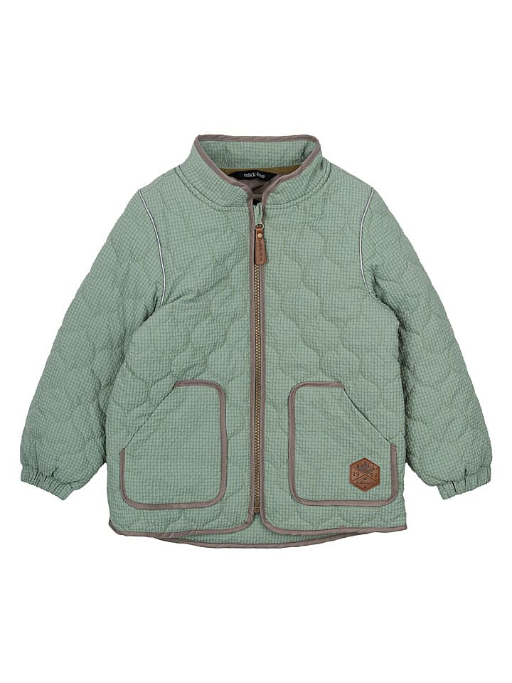 mikk-line Kurtka termiczna w kolorze zielonym rozmiar: 98