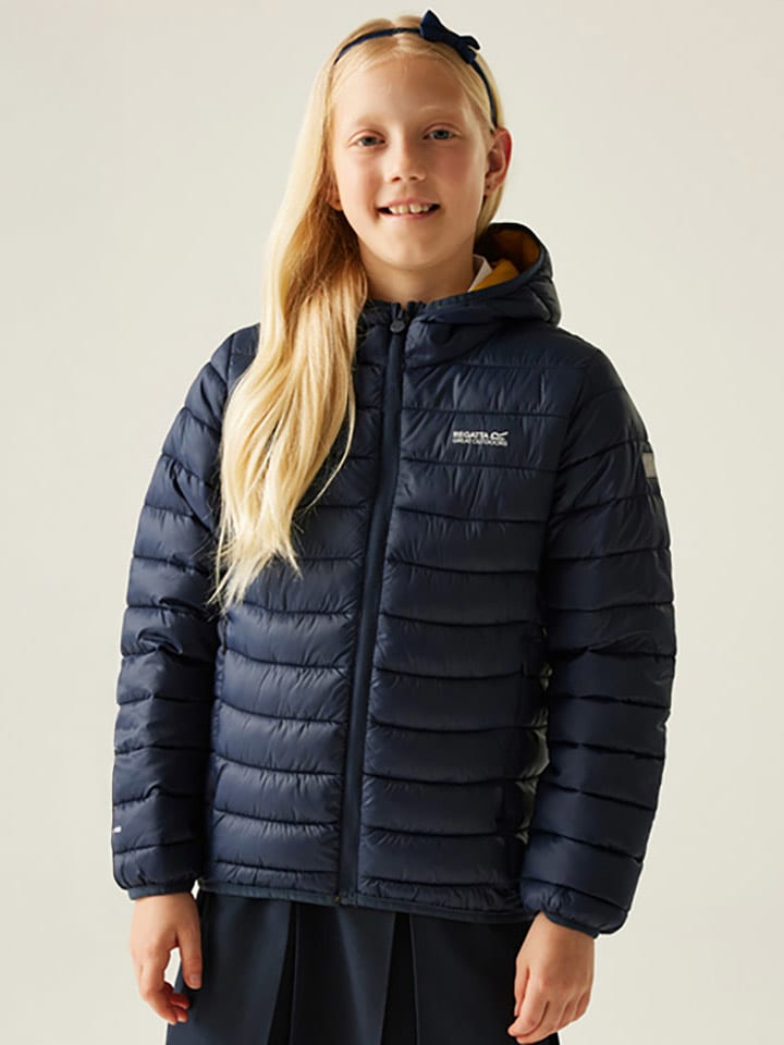 Regatta Kurtka pikowana "Marizion" w kolorze granatowym rozmiar: 116