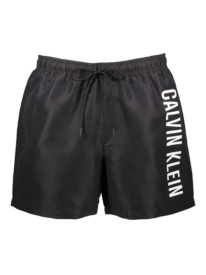 CALVIN KLEIN UNDERWEAR Szorty kąpielowe w kolorze czarnym rozmiar: M