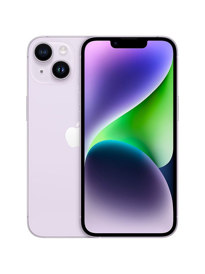 Apple iPhone 14 w kolorze fioletowym - 128 GB rozmiar: onesize