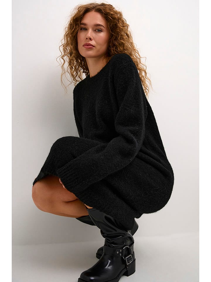 CULTURE Sukienka w kolorze czarnym rozmiar: L/XL