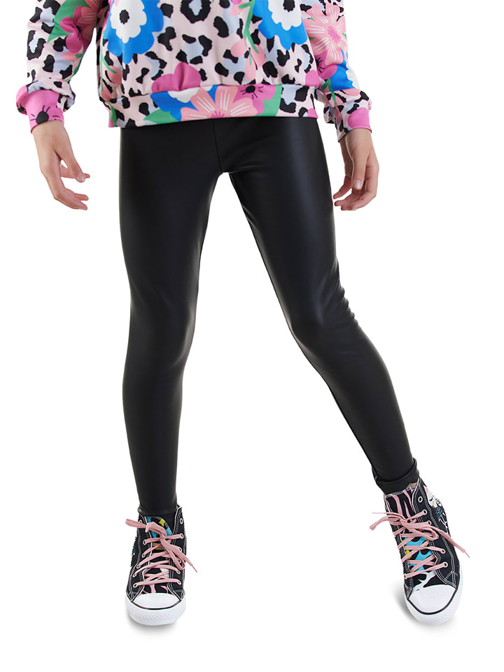 Denokids Legginsy w kolorze czarnym rozmiar: 122