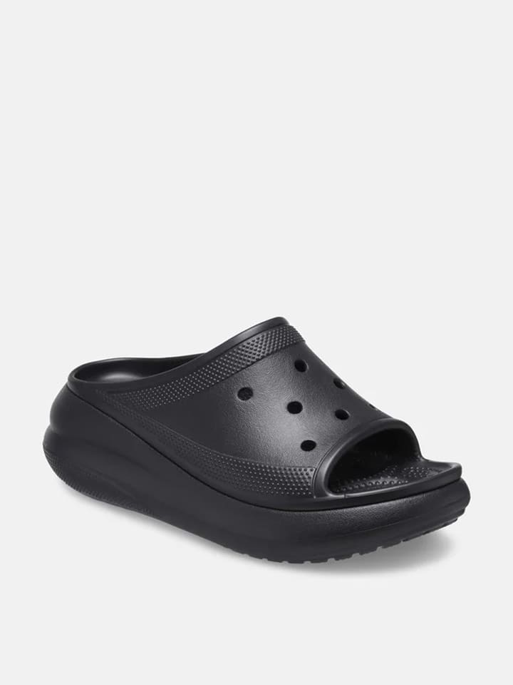 Crocs Klapki "Crush" w kolorze czarnym rozmiar: 38/39
