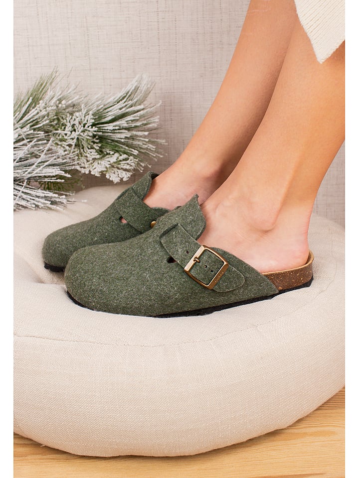 billowy Chodaki w kolorze zielonym rozmiar: 39