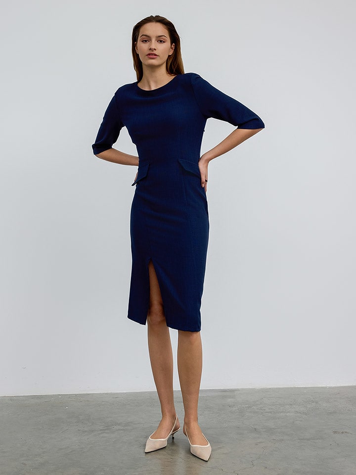 BGN Sukienka w kolorze granatowym rozmiar: 40