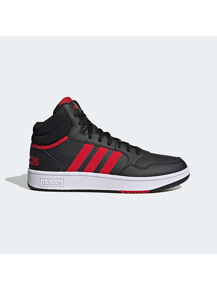 adidas Sneakersy "Hoops 3.0" w kolorze czarno-czerwonym rozmiar: 46